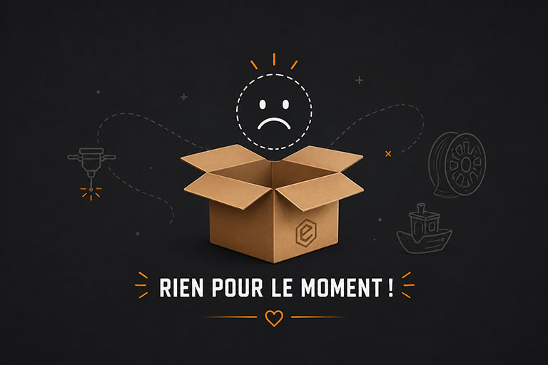 Rien à vendre pour l'instant